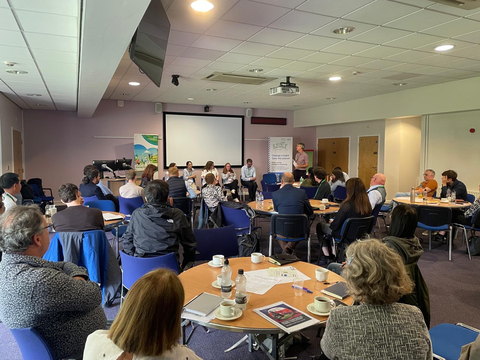 Panel discussion at Liverpool Women’s Hospital